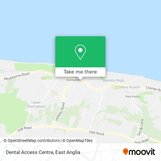 Dental Access Centre map