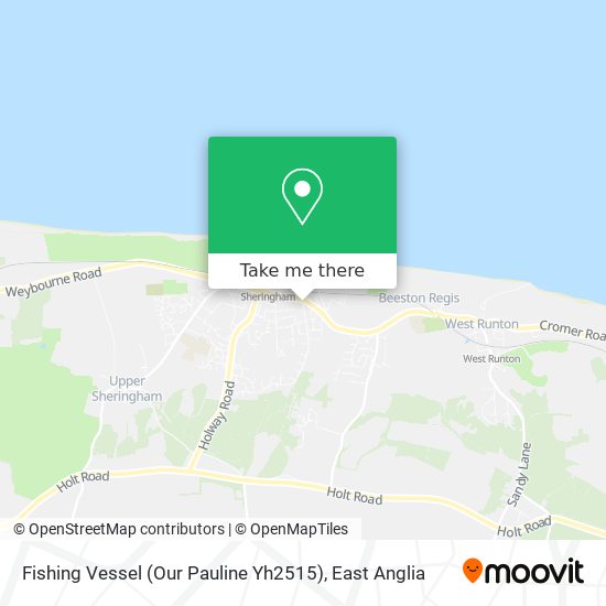 Fishing Vessel (Our Pauline Yh2515) map