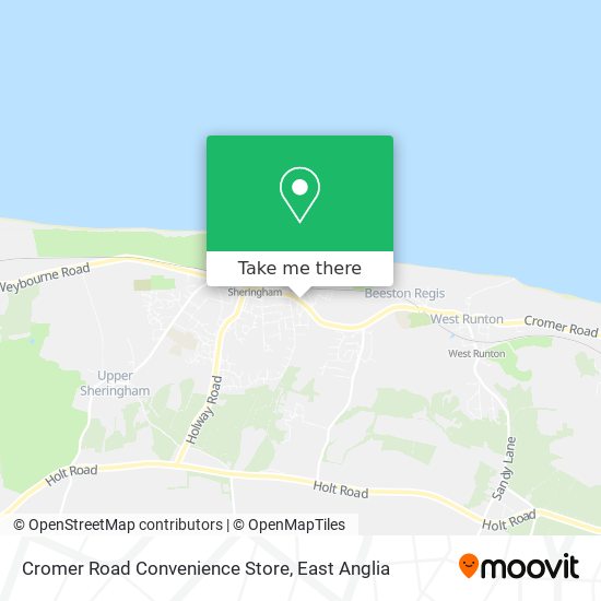Cromer Road Convenience Store map