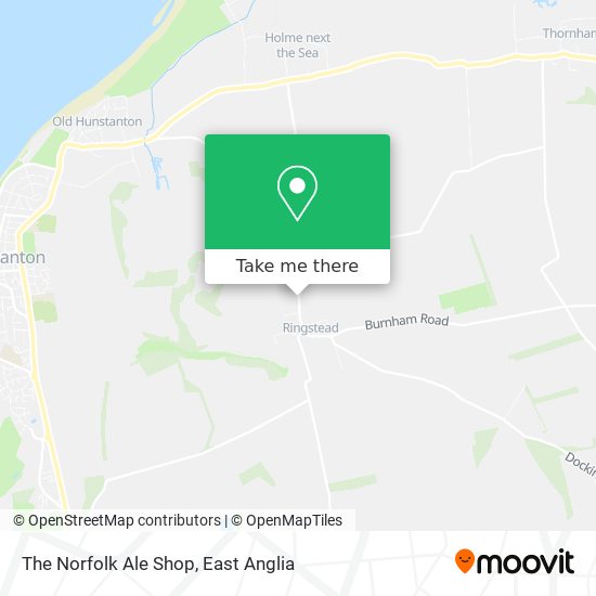 The Norfolk Ale Shop map