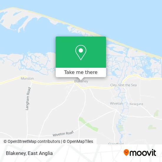 Blakeney map
