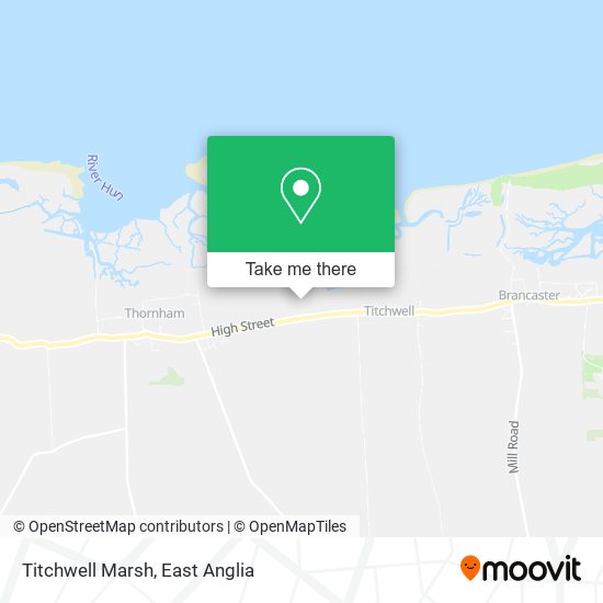 Titchwell Marsh map