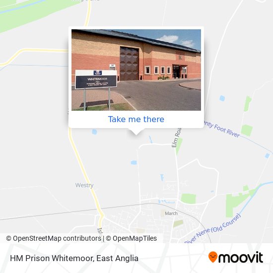 HM Prison Whitemoor map