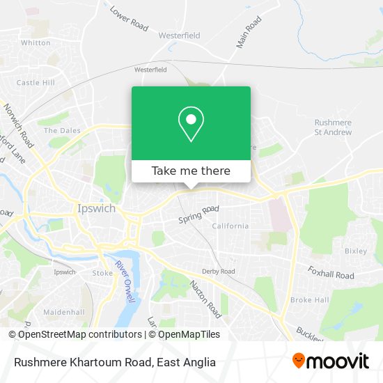 Rushmere Khartoum Road map