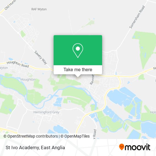 St Ivo Academy map