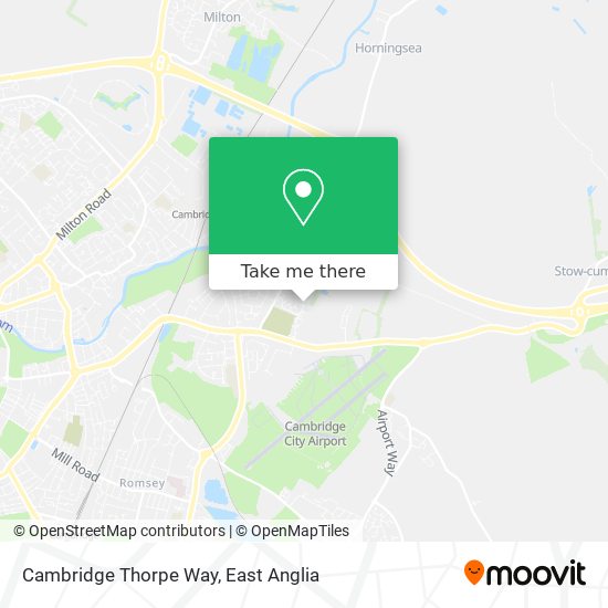 Cambridge Thorpe Way map