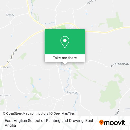East Anglian School of Painting and Drawing map