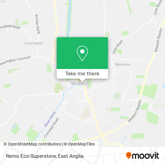 Remo Eco-Superstore map