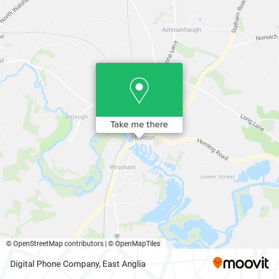 Digital Phone Company map