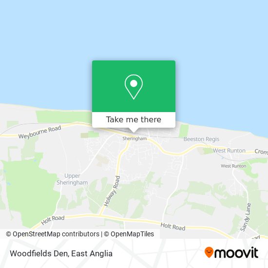 Woodfields Den map