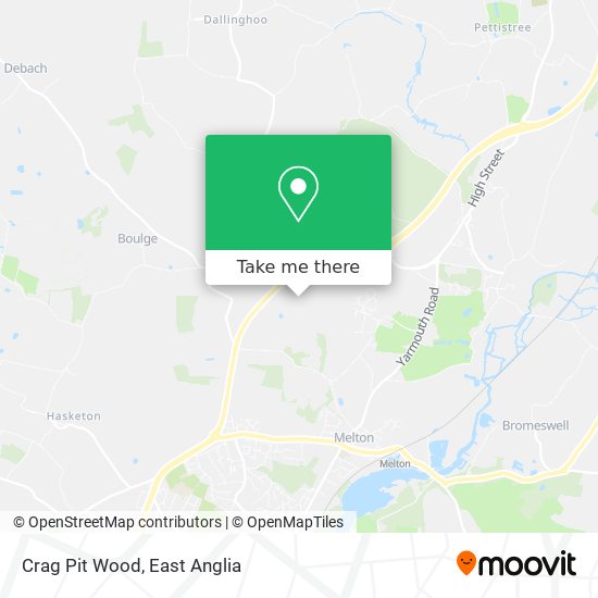 Crag Pit Wood map