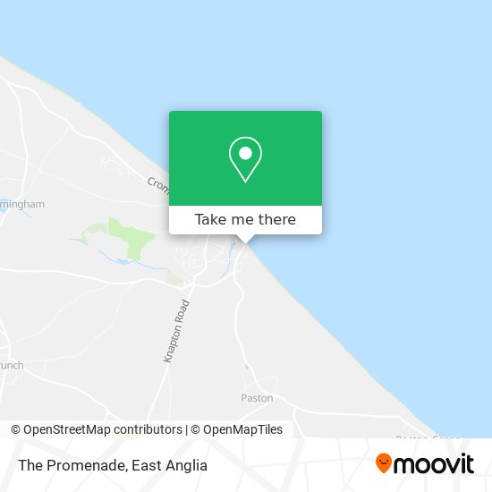 The Promenade map