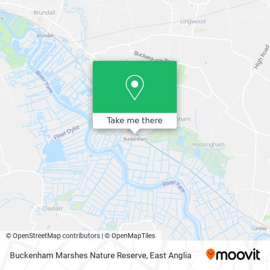 Buckenham Marshes Nature Reserve map