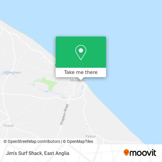 Jim's Surf Shack map