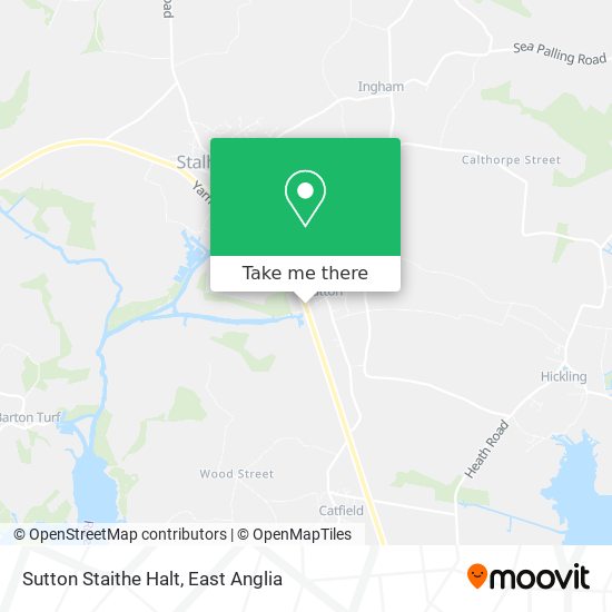 Sutton Staithe Halt map