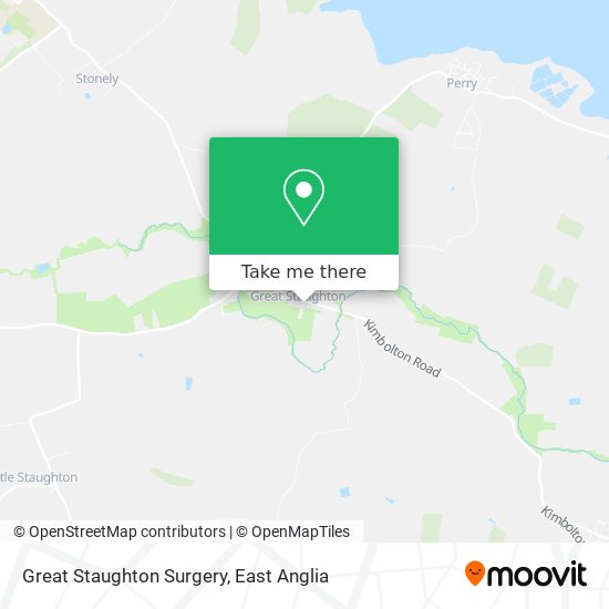 Great Staughton Surgery map