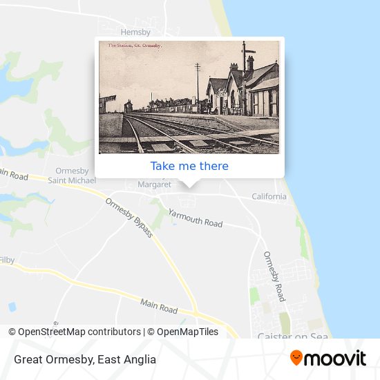 Great Ormesby map