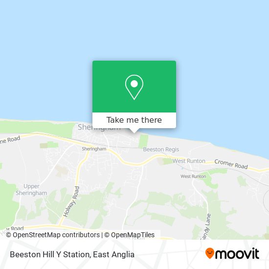 Beeston Hill Y Station map