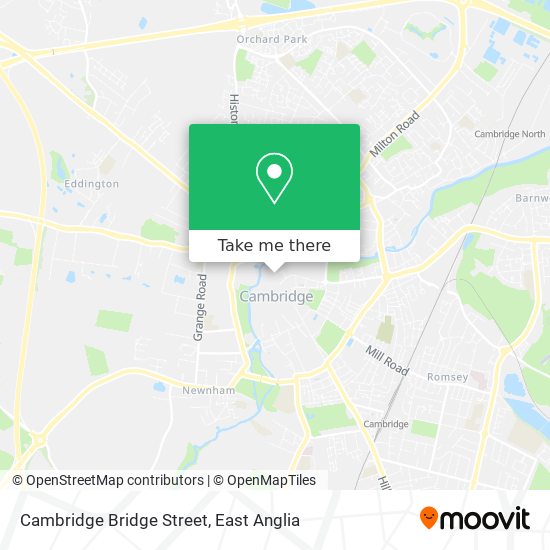 Cambridge Bridge Street map