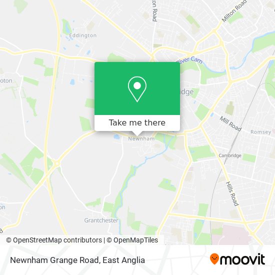 Newnham Grange Road map