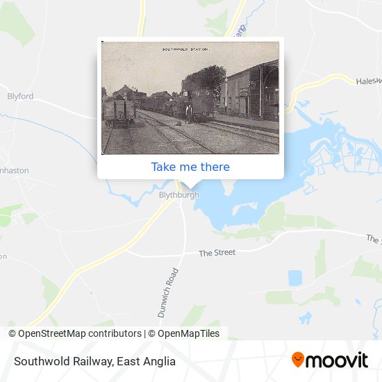 Southwold Railway map