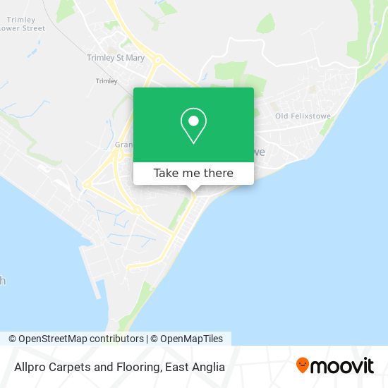 Allpro Carpets and Flooring map