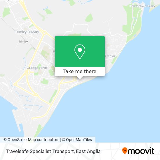Travelsafe Specialist Transport map