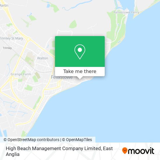 High Beach Management Company Limited map