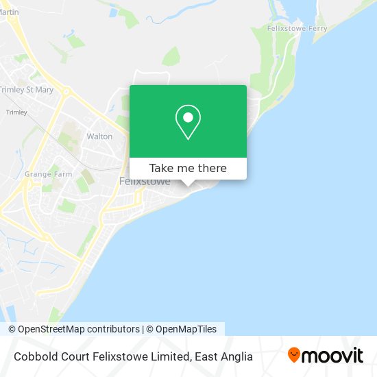 Cobbold Court Felixstowe Limited map