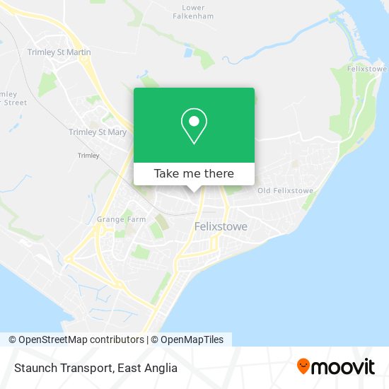 Staunch Transport map