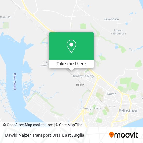 Dawid Najzer Transport DNT map