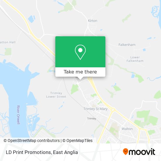 LD Print Promotions map