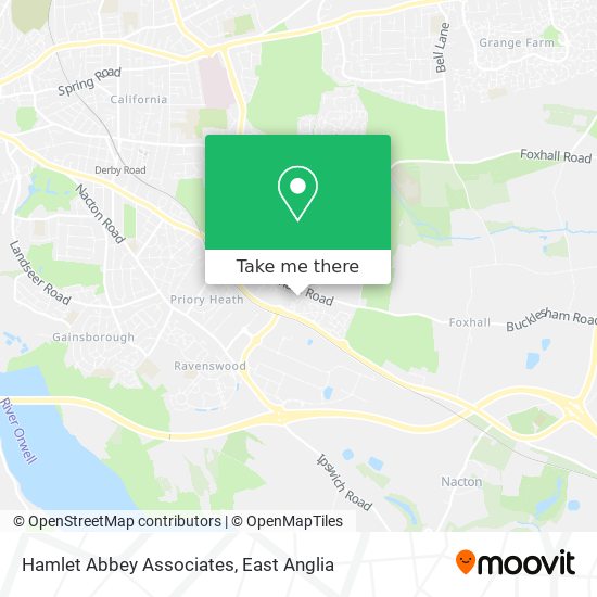 Hamlet Abbey Associates map