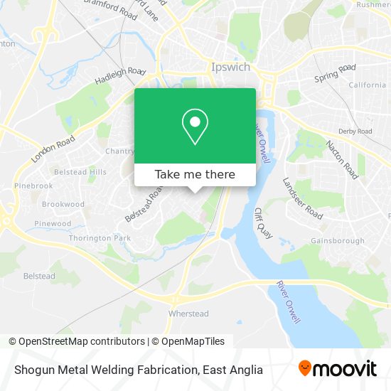 Shogun Metal Welding Fabrication map