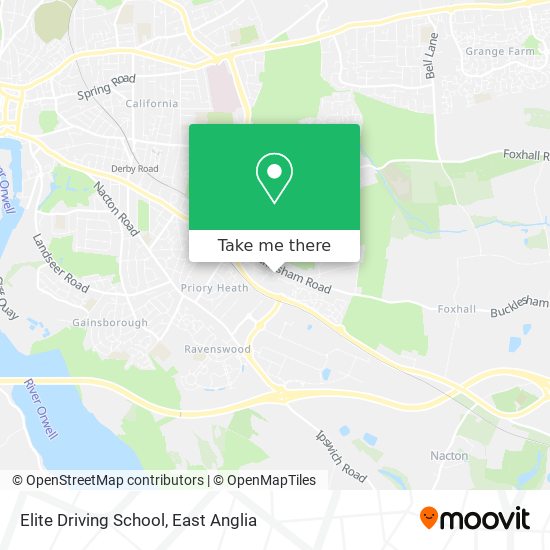 Elite Driving School map