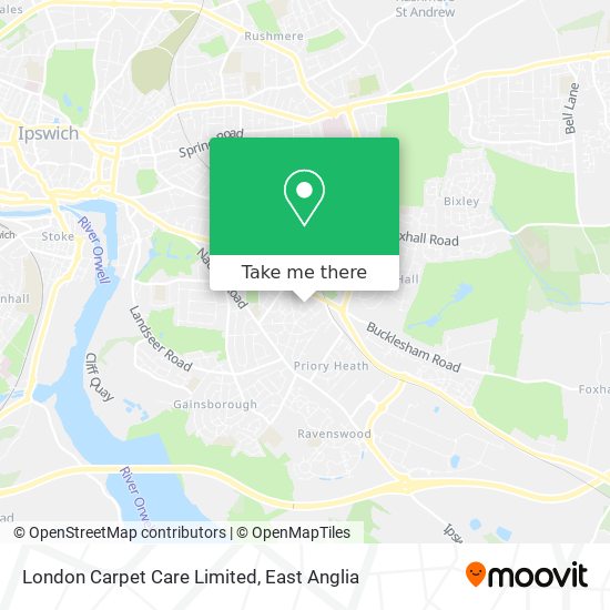 London Carpet Care Limited map