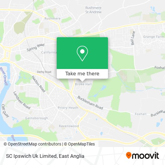 SC Ipswich Uk Limited map