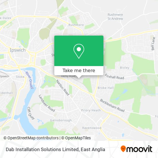 Dab Installation Solutions Limited map