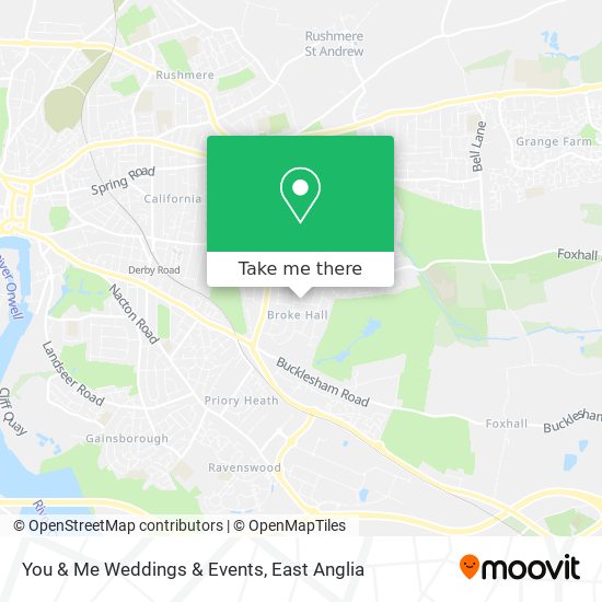 You & Me Weddings & Events map