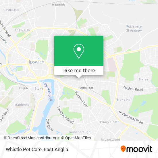 Whistle Pet Care map