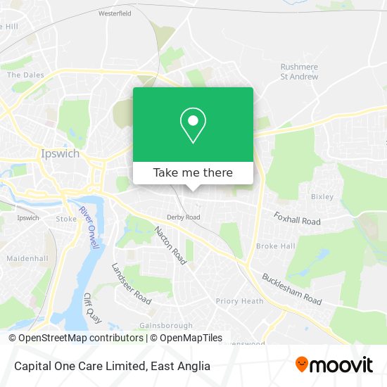 Capital One Care Limited map
