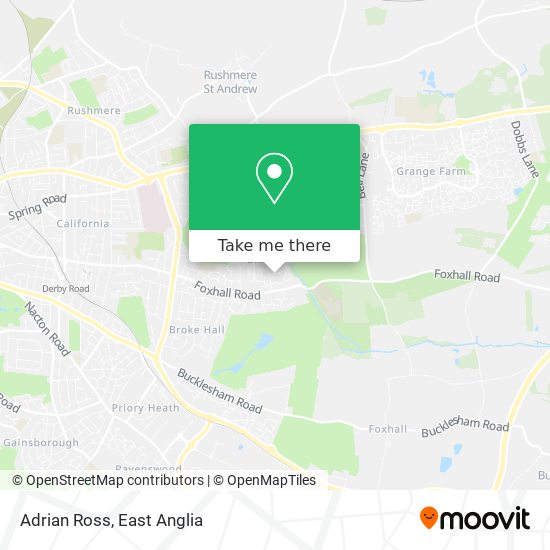 Adrian Ross map