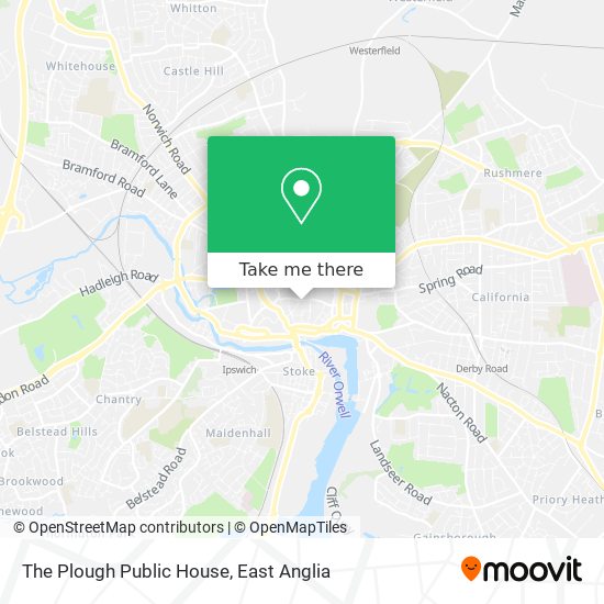 The Plough Public House map