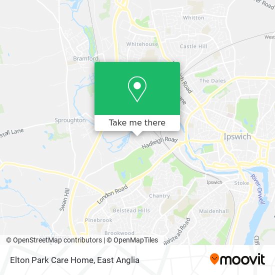 Elton Park Care Home map