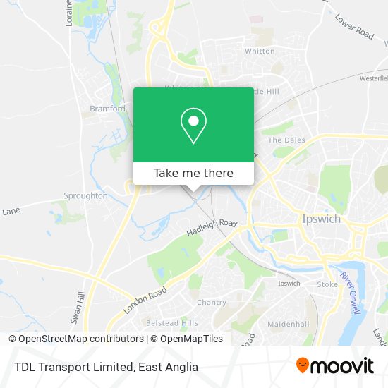 TDL Transport Limited map