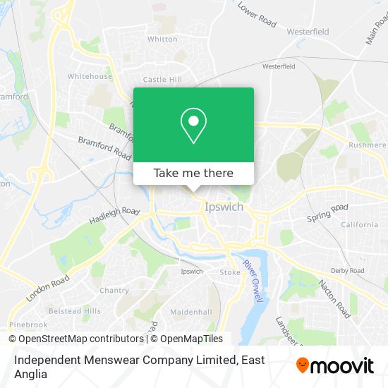 Independent Menswear Company Limited map