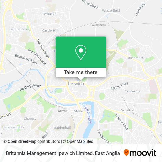 Britannia Management Ipswich Limited map