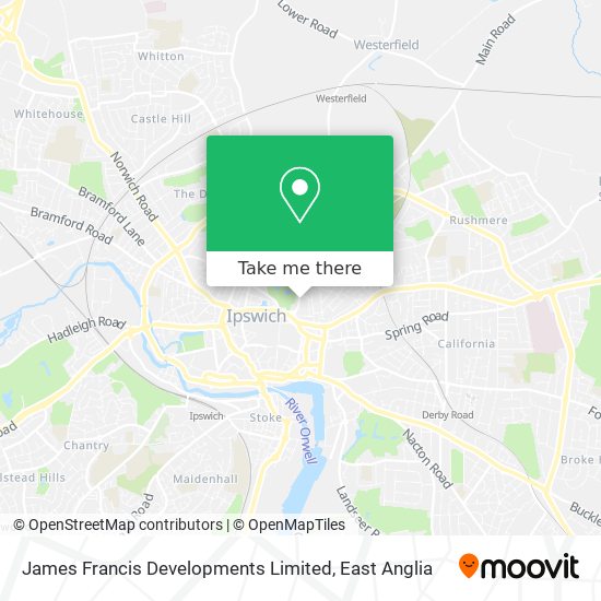 James Francis Developments Limited map