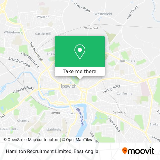 Hamilton Recruitment Limited map