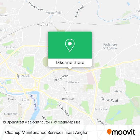 Cleanup Maintenance Services map